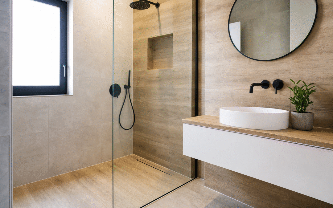Jak zabezpieczyć łazienkę przed wodą przy kabinie walk-in?