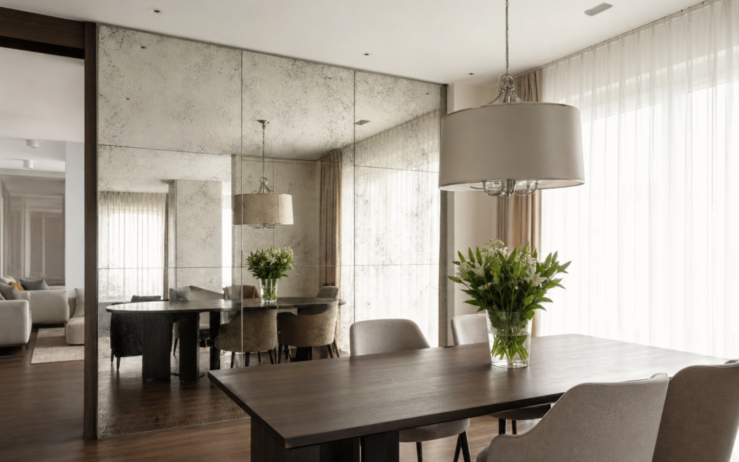 Lustro postarzane – do jakich wnętrz pasuje?